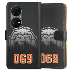 Sideflip mit langer Lasche schwarz