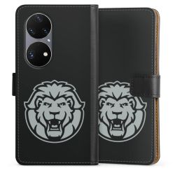 Sideflip mit langer Lasche schwarz