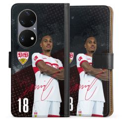 Sideflip mit langer Lasche schwarz