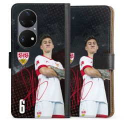 Sideflip mit langer Lasche schwarz