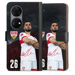 Sideflip mit langer Lasche schwarz