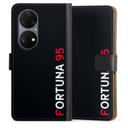 Sideflip mit langer Lasche schwarz