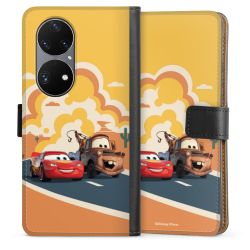 Sideflip mit langer Lasche schwarz