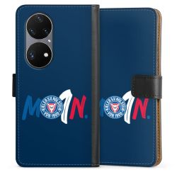 Sideflip mit langer Lasche schwarz