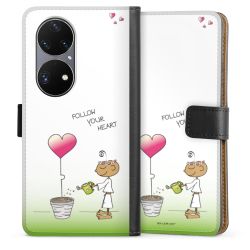 Sideflip mit langer Lasche schwarz