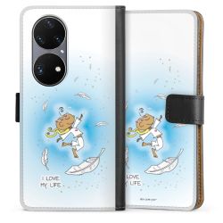 Sideflip mit langer Lasche schwarz