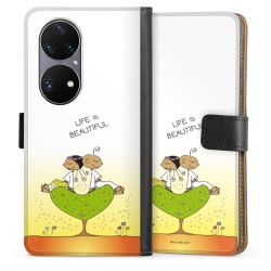 Sideflip mit langer Lasche schwarz