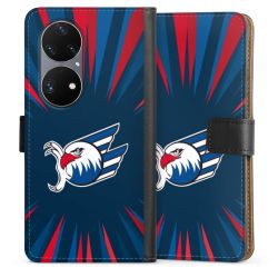 Sideflip mit langer Lasche schwarz