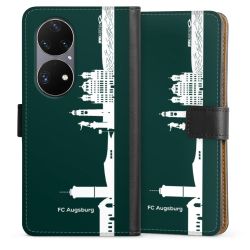 Sideflip mit langer Lasche schwarz