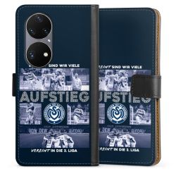 Sideflip mit langer Lasche schwarz