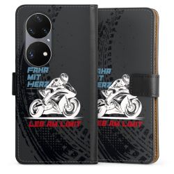 Sideflip mit langer Lasche schwarz