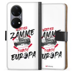 Sideflip mit langer Lasche schwarz