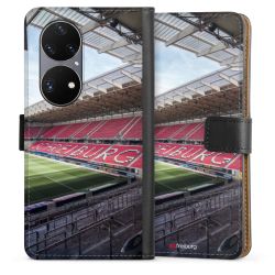 Sideflip mit langer Lasche schwarz