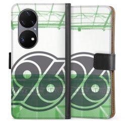 Sideflip mit langer Lasche schwarz