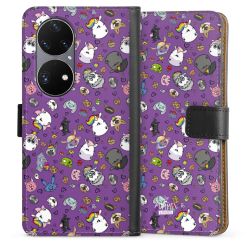 Sideflip mit langer Lasche schwarz