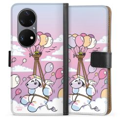 Sideflip mit langer Lasche schwarz