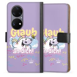 Sideflip mit langer Lasche schwarz