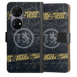 Sideflip mit langer Lasche schwarz