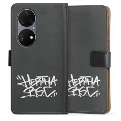 Sideflip mit langer Lasche schwarz