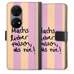 Sideflip mit langer Lasche schwarz