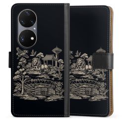 Sideflip mit langer Lasche schwarz