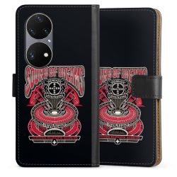 Sideflip mit langer Lasche schwarz