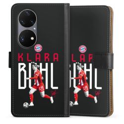 Sideflip mit langer Lasche schwarz