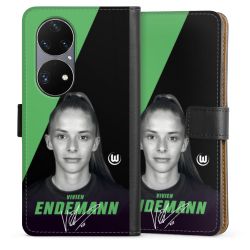 Sideflip mit langer Lasche schwarz