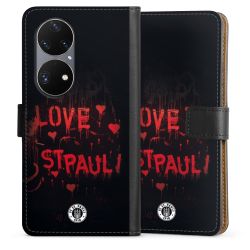 Sideflip mit langer Lasche schwarz