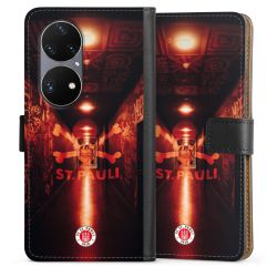 Sideflip mit langer Lasche schwarz