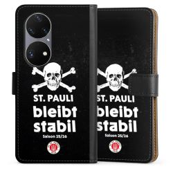 Sideflip mit langer Lasche schwarz