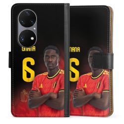 Sideflip mit langer Lasche schwarz