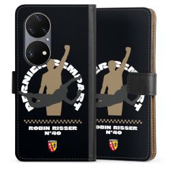 Sideflip mit langer Lasche schwarz