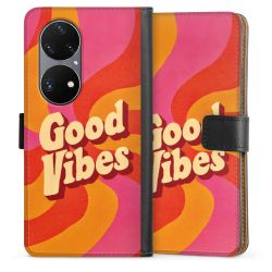 Sideflip mit langer Lasche schwarz