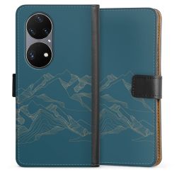 Sideflip mit langer Lasche schwarz