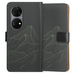 Sideflip mit langer Lasche schwarz