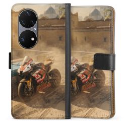 Sideflip mit langer Lasche schwarz