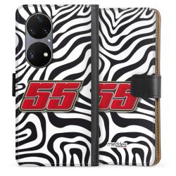 Sideflip mit langer Lasche schwarz