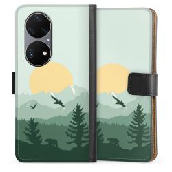 Sideflip mit langer Lasche schwarz