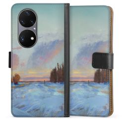 Sideflip mit langer Lasche schwarz