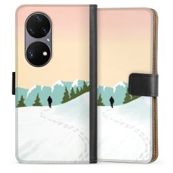 Sideflip mit langer Lasche schwarz