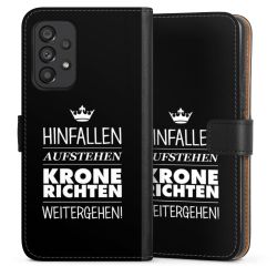 Sideflip mit langer Lasche schwarz