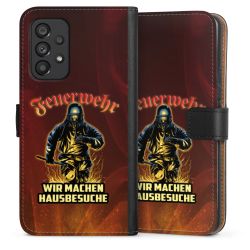 Sideflip mit langer Lasche schwarz