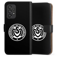 Sideflip mit langer Lasche schwarz