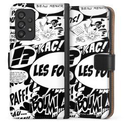 Sideflip mit langer Lasche schwarz