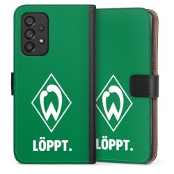 Sideflip mit langer Lasche schwarz