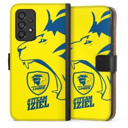 Sideflip mit langer Lasche schwarz