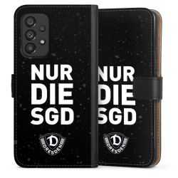 Sideflip mit langer Lasche schwarz