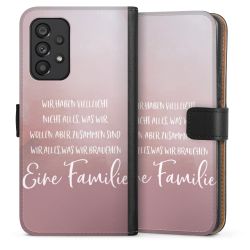 Sideflip mit langer Lasche schwarz