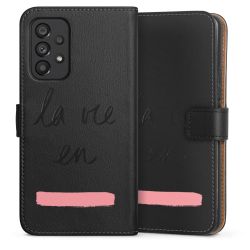 Sideflip Fodral med flap svart